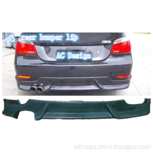 PU Plastic Body Kit for BMW E60 Rear Bumper Lip (2004-2008 AC Design)
